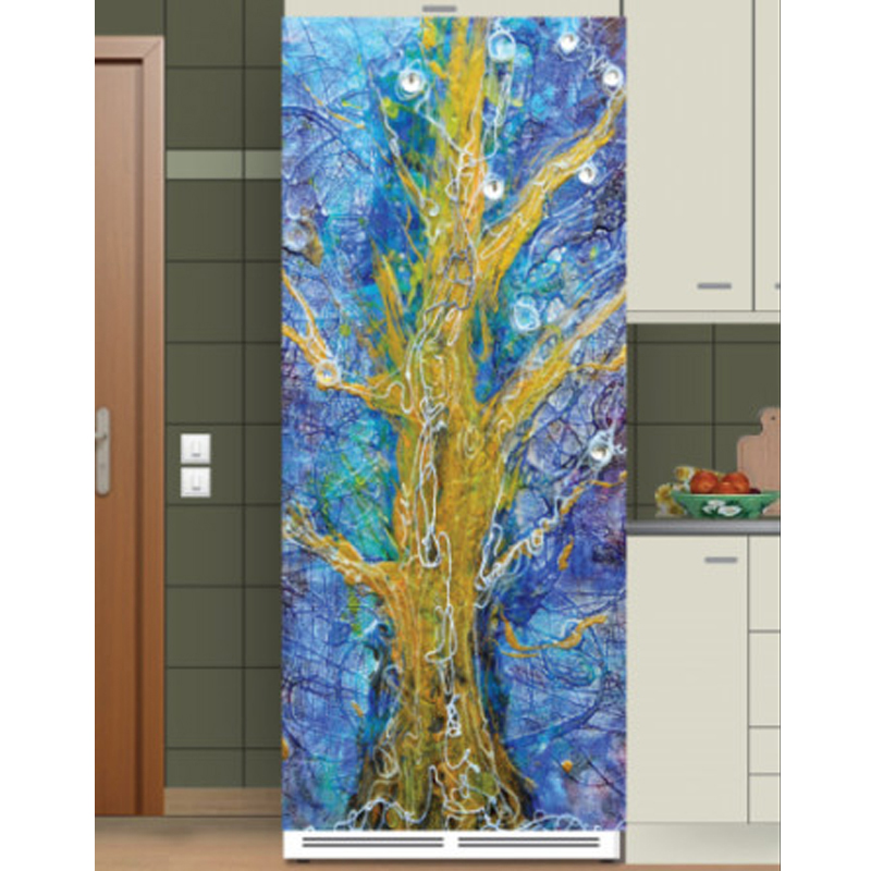 Αυτοκόλλητο ψυγείου με δέντρο